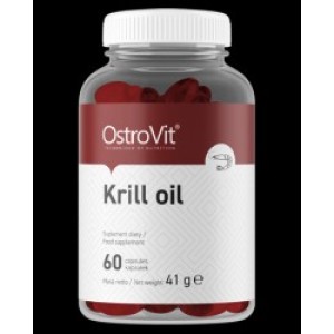 OstroVit Krill Oil 500 mg 60 Гел капсули OstroVit Krill Oil 500 mg 60 Гел капсули