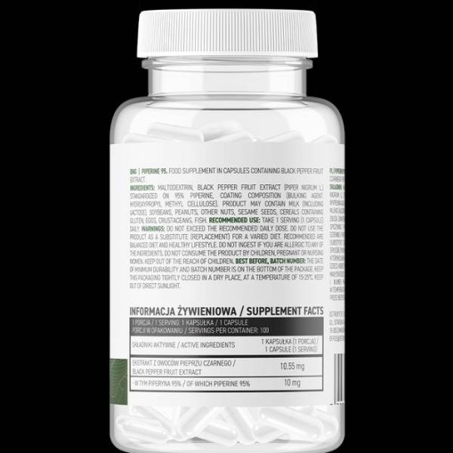 OstroVit Piperine 95 / Vege 100 капсули OstroVit Piperine 95 / Vege 100 капсули