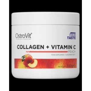 OstroVit Collagen + Vitamin C Powder 200 грама OstroVit Collagen + Vitamin C Powder 200 грама