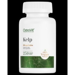 OstroVit Kelp 200 mcg | Natural Iodine Source 250 Таблетки OstroVit Kelp 200 mcg | Natural Iodine Source 250 Таблетки