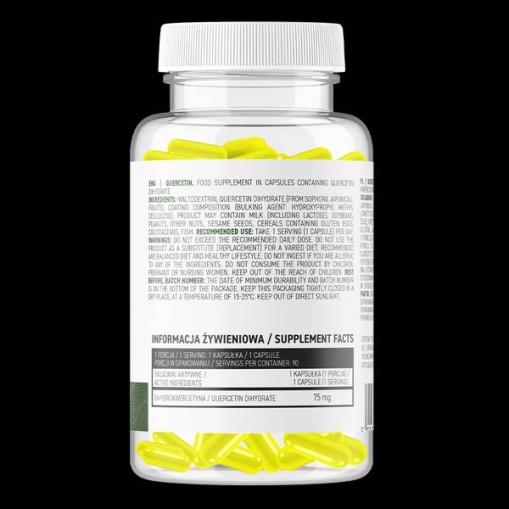 Quercetin / Vege - Кверцетин - OstroVit OstroVit Quercetin / Vege 90 капсули