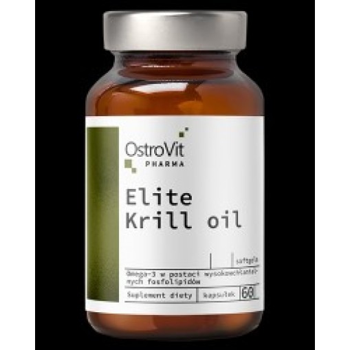 OstroVit Elite Krill Oil 500 mg 60 Гел капсули