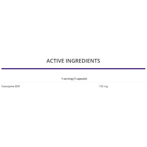 Elite Q10 100 mg | CoQ10 - CoQ10 / Убиквинон - OstroVit OstroVit Elite Q10 100 mg | CoQ10 30 гел капсули