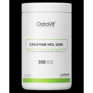 OstroVit Creatine HCL 2400 / Creatine Hydrochloride 300 капсули OstroVit Creatine HCL 2400 / Creatine Hydrochloride 300 капсули