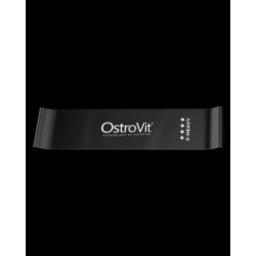 OstroVit Непрекъснат тренировъчен ластик X-Heavy / Черен OstroVit Непрекъснат тренировъчен ластик X-Heavy / Черен