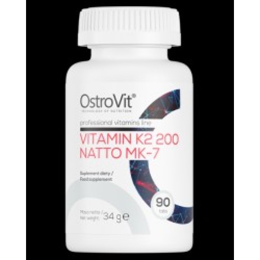 OstroVit Vitamin K2 200 mcg Natto MK-7 90 Таблетки