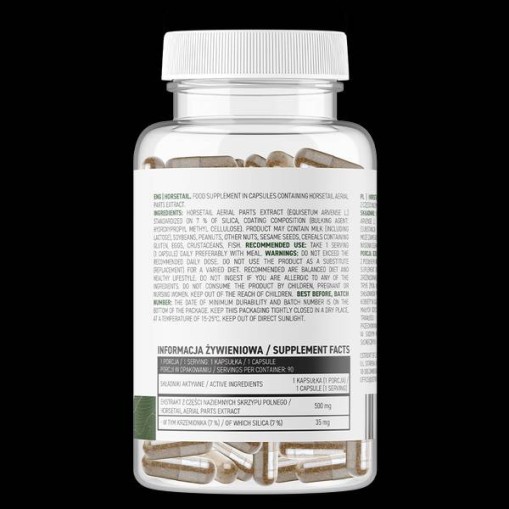 OstroVit Horsetail 500 mg / Vege 90 капсули OstroVit Horsetail 500 mg / Vege 90 капсули