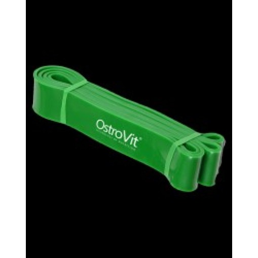 OstroVit Тренировъчен ластик / лента за упражнения / Resistance Band Green / 23kg - 57kg