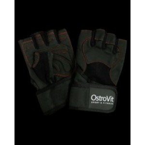 OstroVit Men's Training Gloves with Wristwraps / Мъжки тренировъчни ръкавици с накитници OstroVit Men's Training Gloves with Wristwraps / Мъжки тренировъчни ръкавици с накитници