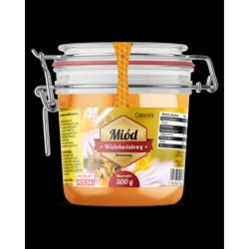 OstroVit Natural Multiflower Honey / Натурален многоцветен пчелен мед 500 грама