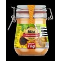 OstroVit Natural Sunflower Honey / Натурален слънчогледов пчелен мед 1000 грама