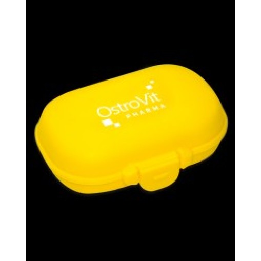 OstroVit Ostrovit Pillbox / Кутийка за капсули / Yellow OstroVit Ostrovit Pillbox / Кутийка за капсули / Yellow