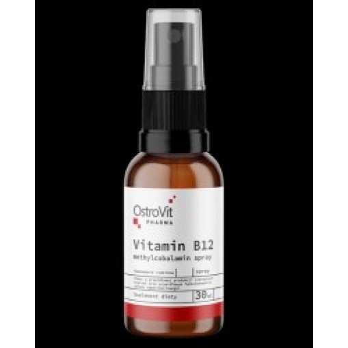 OstroVit Vitamin B12 Methylcobalamin 100 mcg Spray 30 мл OstroVit Vitamin B12 Methylcobalamin 100 mcg Spray 30 мл