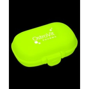 OstroVit Ostrovit Pillbox / Кутийка за капсули / Neon Green OstroVit Ostrovit Pillbox / Кутийка за капсули / Neon Green