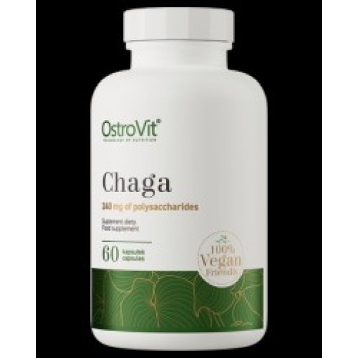 OstroVit Chaga 600 mg | Vege 60 капсули