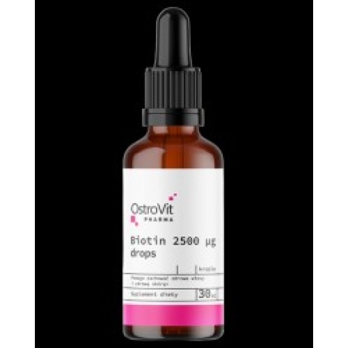 OstroVit Biotin 2500 mcg Drops 30 мл OstroVit Biotin 2500 mcg Drops 30 мл