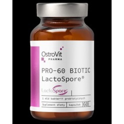 OstroVit PRO-60 BIOTIC LactoSpore® | Probiotic 60 капсули