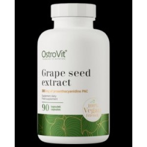 OstroVit Grape Seed Extract 400 mg 90 капсули OstroVit Grape Seed Extract 400 mg 90 капсули