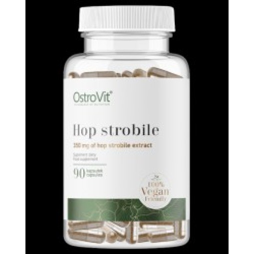 OstroVit Hops Strobile 350 mg | Vege 90 капсули OstroVit Hops Strobile 350 mg | Vege 90 капсули