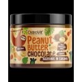 OstroVit Chocolate Peanut Butter with Hazelnut in Caramel | Crunchy 500 грама OstroVit Chocolate Peanut Butter with Hazelnut in Caramel | Crunchy 500 грама