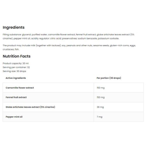 OstroVit Digestive Drops | Digestive System Health 30 мл OstroVit Digestive Drops | Digestive System Health 30 мл