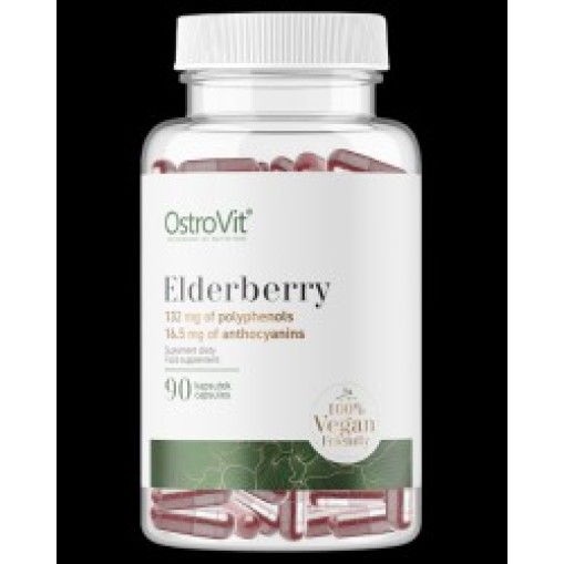 OstroVit Elderberry Extract 330 mg | Vege 90 капсули