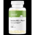 OstroVit Betaine HCl + Pepsin 100 капсули