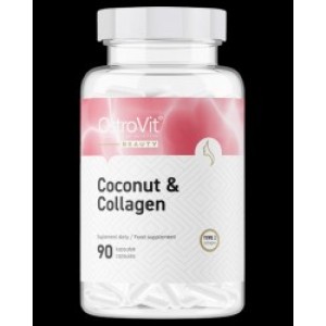 OstroVit Coconut & Collagen | Marine Collagen with MCT 90 капсули OstroVit Coconut & Collagen | Marine Collagen with MCT 90 капсули