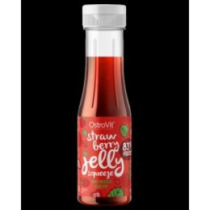 OstroVit Strawberry 83% Jelly Squeeze | No Added Sugar 350 мл OstroVit Strawberry 83% Jelly Squeeze | No Added Sugar 350 мл
