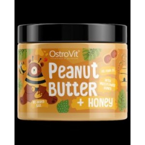 OstroVit Peanut Butter + Honey 500 грама OstroVit Peanut Butter + Honey 500 грама