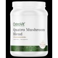 Quatro Mushroom Blend Powder | Lion's Mane ~ Reishi ~ Cordyceps ~ Chaga - Адаптогенни комплекси - OstroVit OstroVit Quatro Mushroom Blend Powder | Lion's Mane ~ Reishi ~ Cordyceps ~ Chaga 100 грама