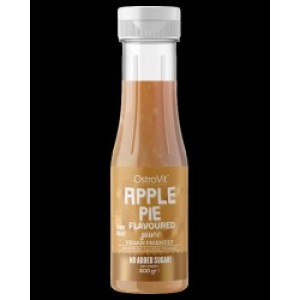 OstroVit Apple Pie Flavored Sauce | Vegan Friendly - Zero Calorie 300 мл OstroVit Apple Pie Flavored Sauce | Vegan Friendly - Zero Calorie 300 мл