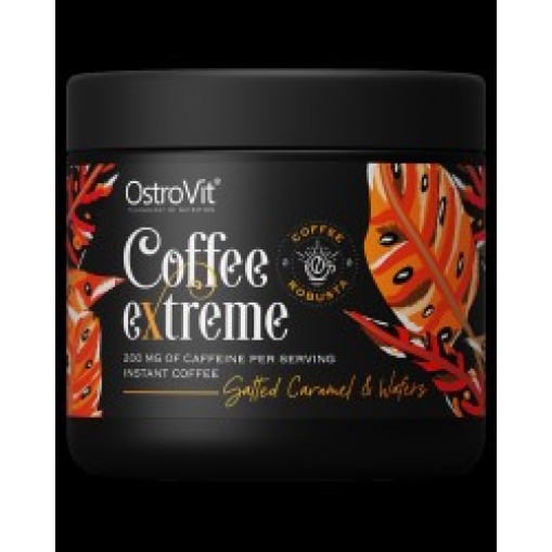 OstroVit Coffee Extreme | Natural Robusta ~ Flavored Instant Coffee 150 грама OstroVit Coffee Extreme | Natural Robusta ~ Flavored Instant Coffee 150 грама
