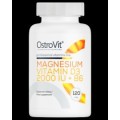 OstroVit Magnesium + Vitamin D3 2000 IU + B6 120 таблетки