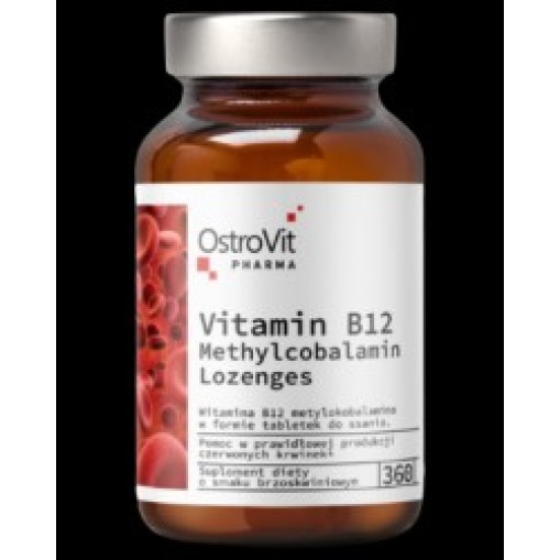 OstroVit Vitamin B12 Methylcobalamin | Lozenges 360 Подезични таблетки