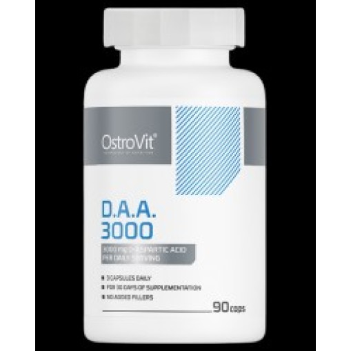 OstroVit DAA 3000 | D-Aspartic Acid Caps 90 капсули OstroVit DAA 3000 | D-Aspartic Acid Caps 90 капсули