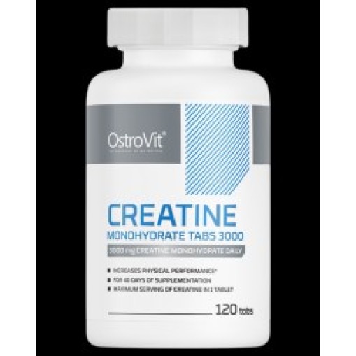 OstroVit Creatine Monohydrate Tabs 3000 120 Таблетки