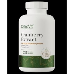 OstroVit Cranberry Extract 300 mg | Vege 120 капсули OstroVit Cranberry Extract 300 mg | Vege 120 капсули
