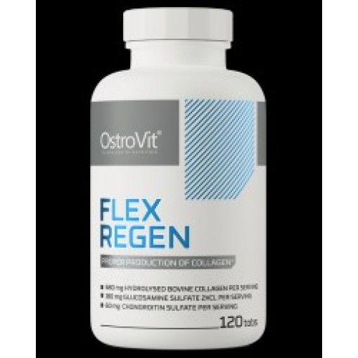 OstroVit Flex Regen | Collagen + Glucosamine, Chondroitin, MSM, Hyaluronic Acid 120 Таблетки OstroVit Flex Regen | Collagen + Glucosamine, Chondroitin, MSM, Hyaluronic Acid 120 Таблетки