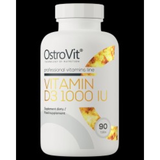OstroVit Vitamin D3 1000 IU 90 Таблетки