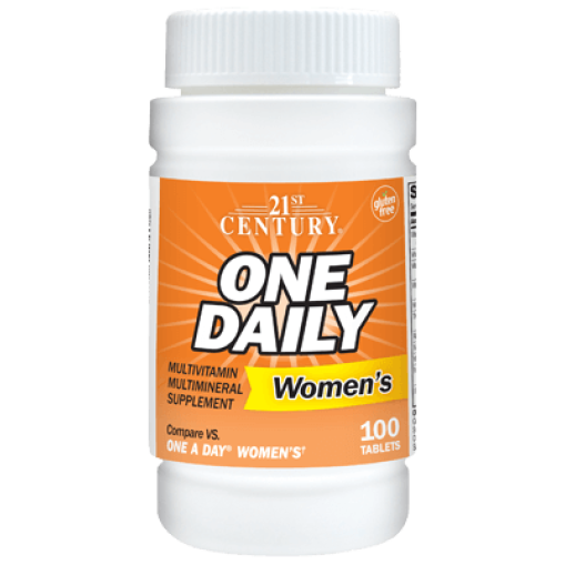 Женско здраве > One Daily Мултивитамини и минерали за жени 100 Таблетки