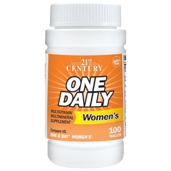 One Daily Мултивитамини и минерали за жени 100 Таблетки