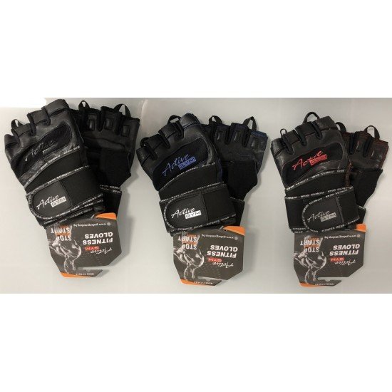 Мъжки Фитнес ръкавици Active Gym Power Lifting Gloves