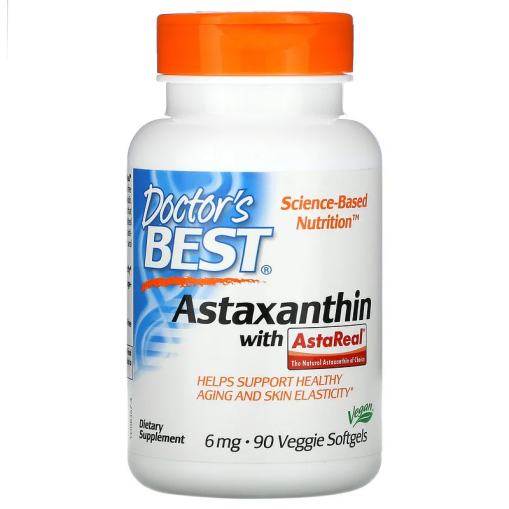 Растителни Екстракти > Doctor s Best Astaxanthin With AstaPure 6 mg