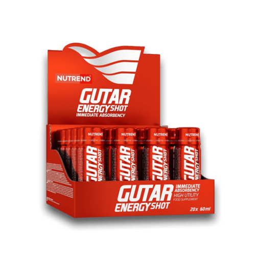 NUTREND Gutar Energy Shot 20 шота x 60 мл - Предтренировъчен продукт