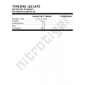 NUTREND TYROSINE 120 капсули - Тирозин