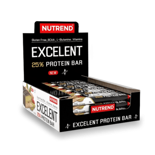 NUTREND Excelent Protein Bar 18 x 85 гр - Протеинови барове