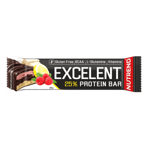 NUTREND Excelent Protein Bar Double 18 x 85 г - Протеинови барове