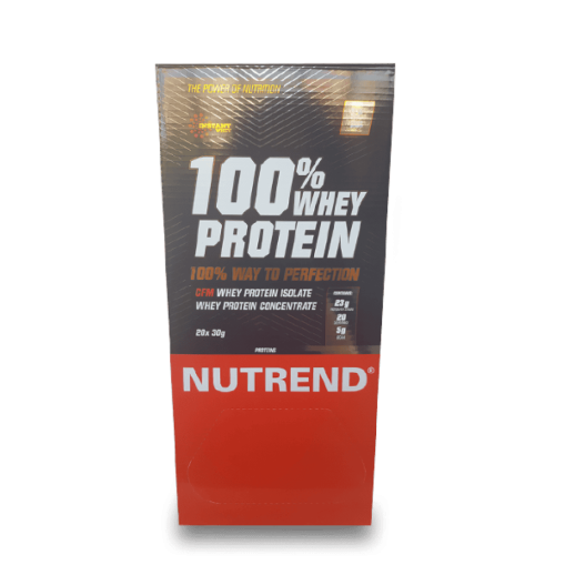 Nutrend 100% Whey Protein 20 x 30 гр - Суроватъчен протеин