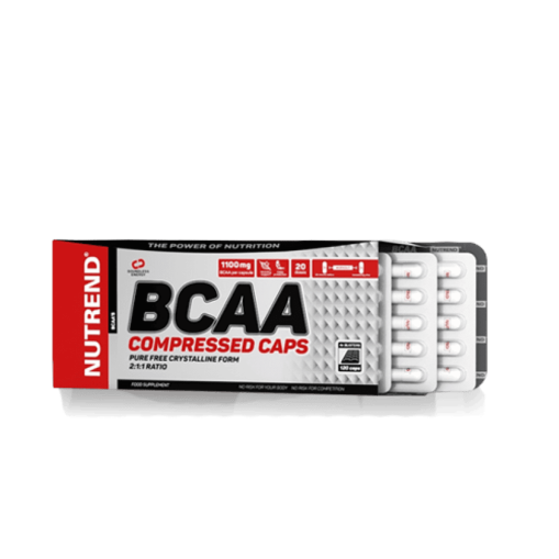 NUTREND BCAA Compressed капсули 120 капсули - BCAA